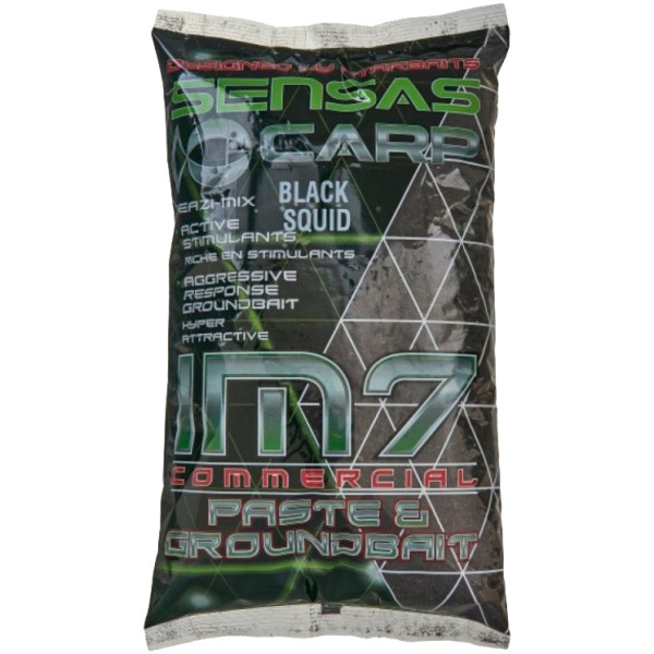 Sensas IM7 Black Squid Groundbait 1kg
