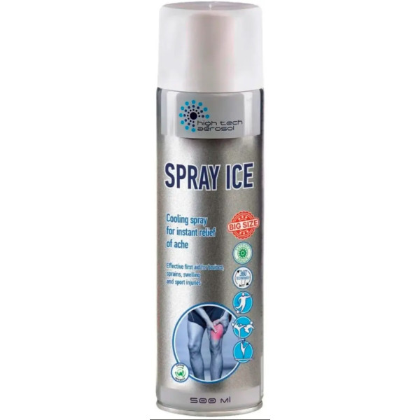 HTA Cooling Spray. "HTA SPRAY ICE." Volume: 500 ml.
