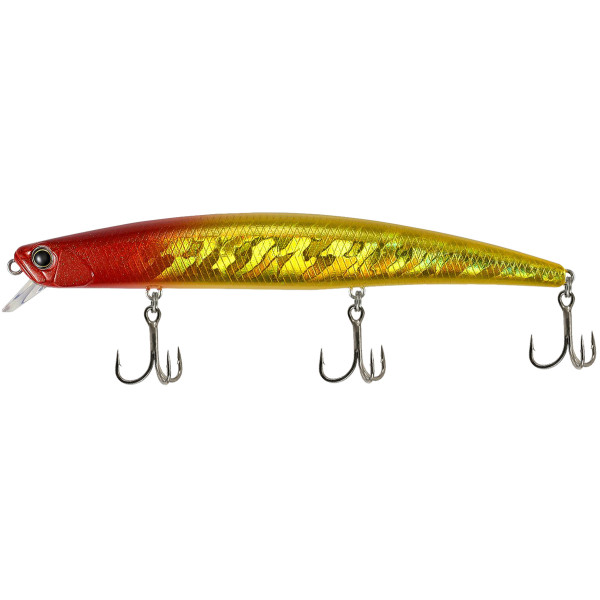 Воблер DUO Tide Minnow 135F 135mm Surf 24.0g AJA0217 Gold Red Head