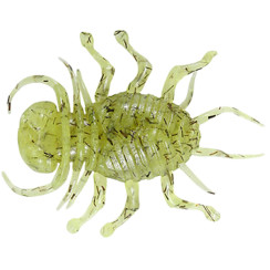 Realis Ninmushi DUO Silicone 38mm F614 Green Kamemushi (3 pcs/pack)