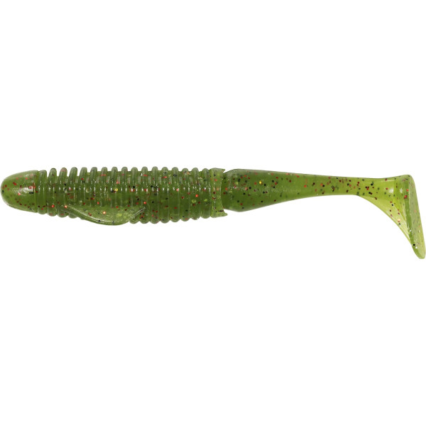 Силікон DUO Realis Boostar Wake 3.5" F006 Watermelon/Red Flake (6шт/уп)