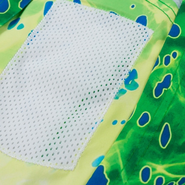 Реглан Pelagic Exo-Tech Hooded Fishing Shirt L ц:green dorado hex