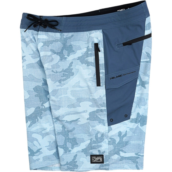 Шорты Pelagic Ocean Master Camo Fishing Shorts 40 ц:slate fish camo