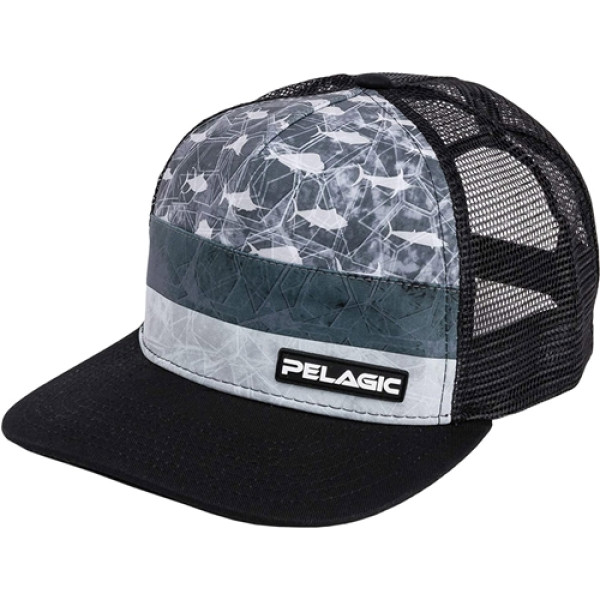 Кепка Pelagic Alpha Snapback Fishing Hat ц:grey