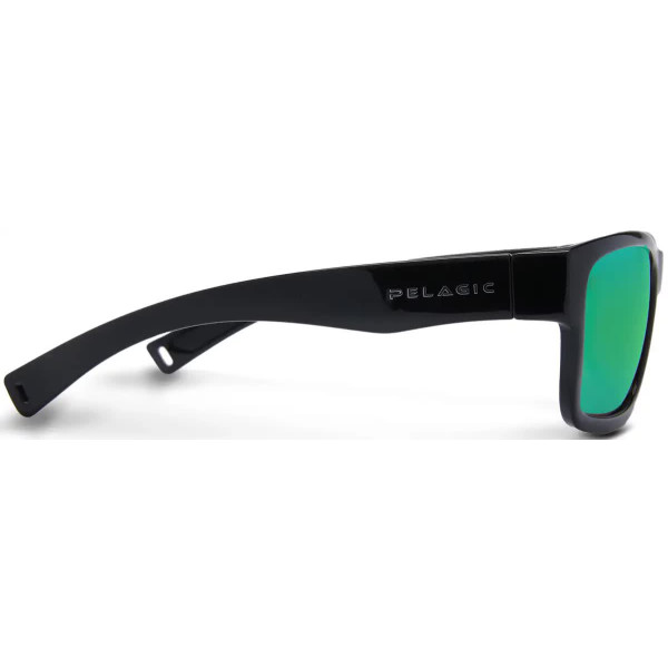Pelagic Ballyhoo - Polarized Mineral Glass - black/light green