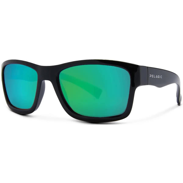 Pelagic Ballyhoo - Polarized Mineral Glass - black/light green