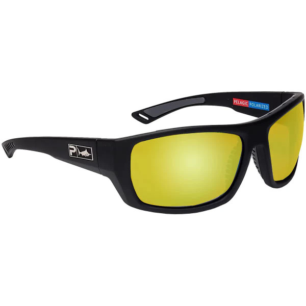 Pelagic Pursuit - Polarized Mineral Glass matte black / gold