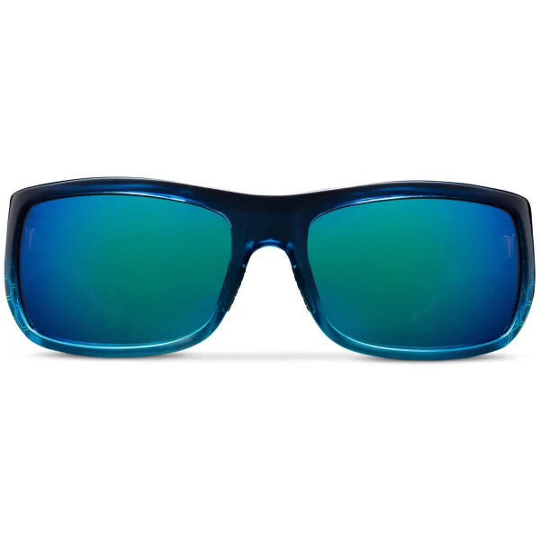 Pelagic Fish Hook - Polarized Mineral Glass - blue helix / green