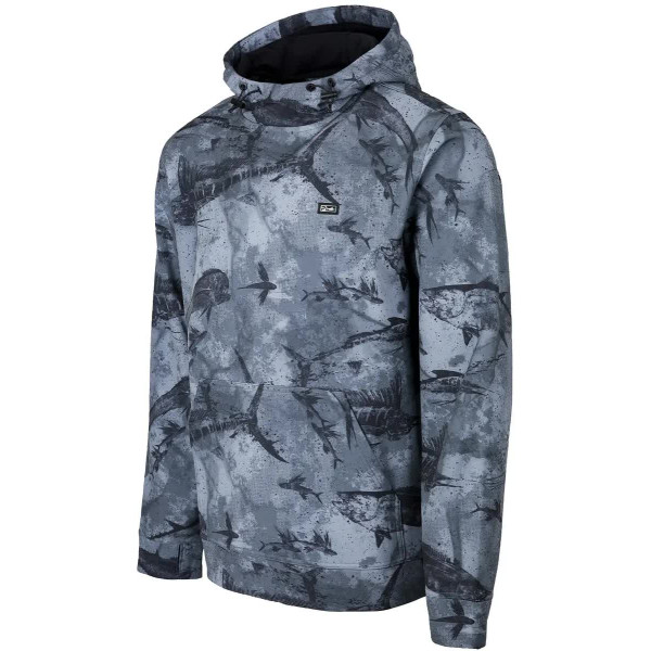 Pelagic Grander Pullover Fleece Softshell S ц:black