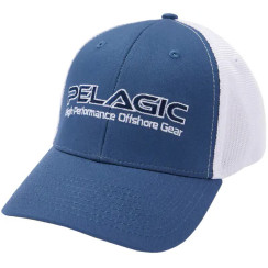 Кепка Pelagic Offshore Low Profile Trucker ц:smokey blue