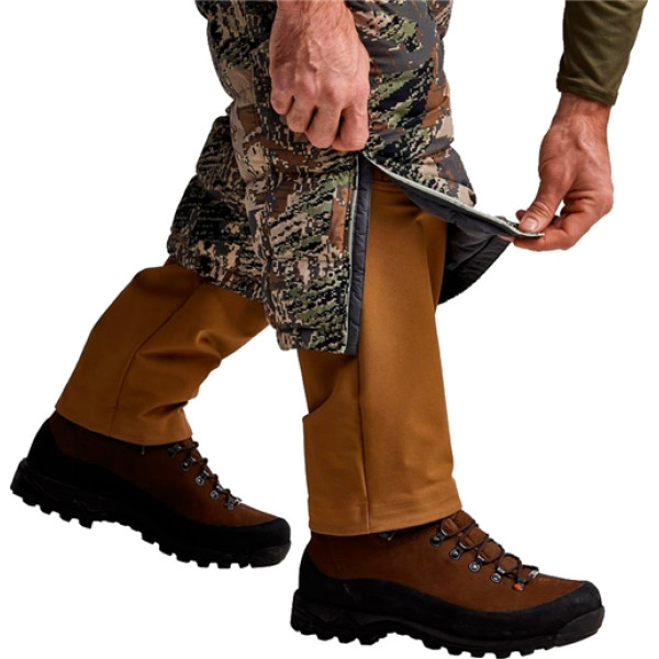 Sitka Gear Kelvin Lite Down 3/4 Trousers. Size: XL. Color: Optifade® Open Country.