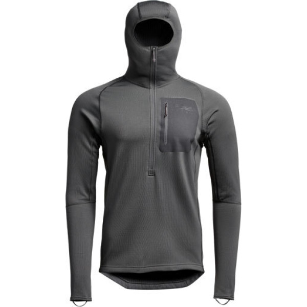 Sitka Gear Heavyweight Raglan. Gray. Size 2XL.