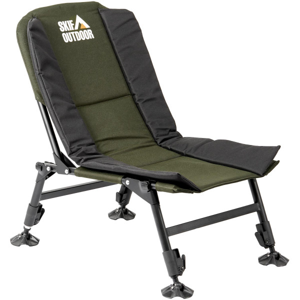 Skif Outdoor Comfy folding chair. S. Dark Green/Black