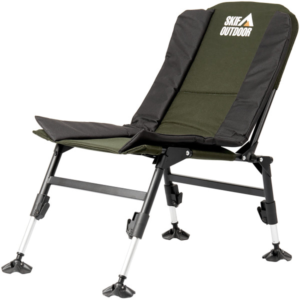 Skif Outdoor Comfy folding chair. S. Dark Green/Black