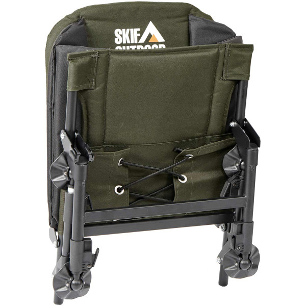 Skif Outdoor Comfy folding chair. S. Dark Green/Black