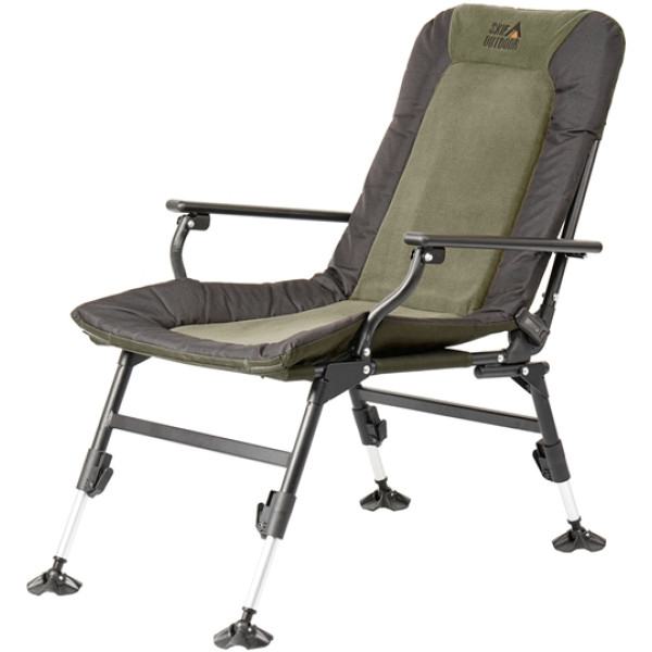 Кресло раскладное Skif Outdoor Comfy. L. Olive/Black