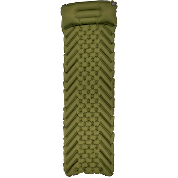 Каремат надувной Skif Outdoor Bachelor Ultralight. Размер 190х55х5 см. Olive