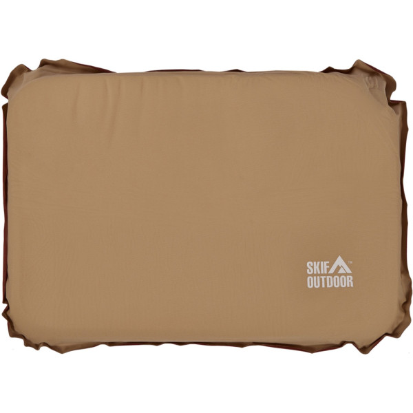 Skif Outdoor Commander Self-Inflating Pillow. Dimensions: 46x32x10 cm. Beige.