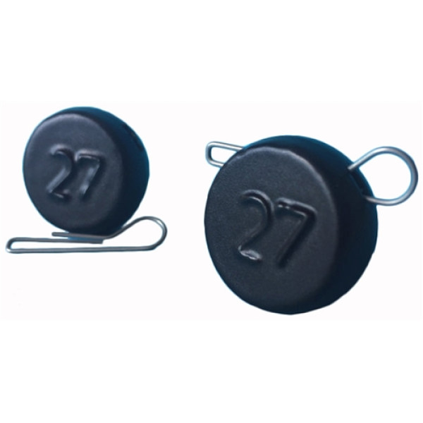 DS Eccentric Head Weight Black 12g (7 pcs/pack)