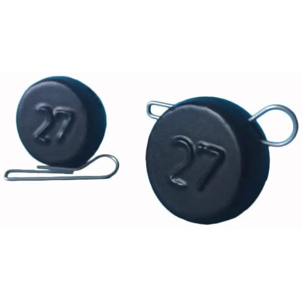 DS Eccentric Head Weight Black 14g (7 pcs/pack)