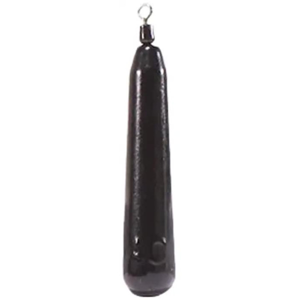 DS Drop-shot sinker with swivel 50g (5 pcs/pack) color: black