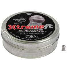 Coal Xtreme FT airgun pellets. Caliber 4.5 mm. Weight - 0.675 g. 400 pcs/pack.