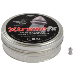 Coal Xtreme FX airgun pellets. Caliber 4.5 mm. Weight - 0.75 g. 400 pcs/pack.
