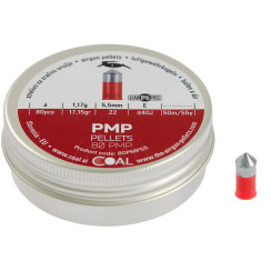 Coal PMP pneumatic bullets, caliber 5.5 mm, 1.17 g, 80 pcs/pack