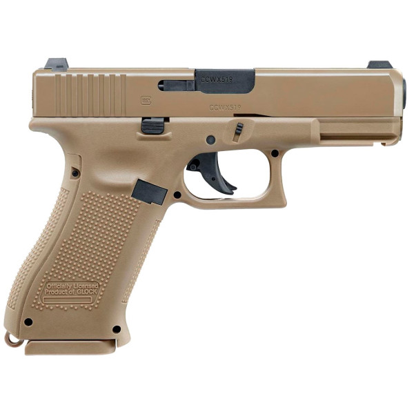 Umarex Glock 19X Tan 4.5mm BB Air Pistol
