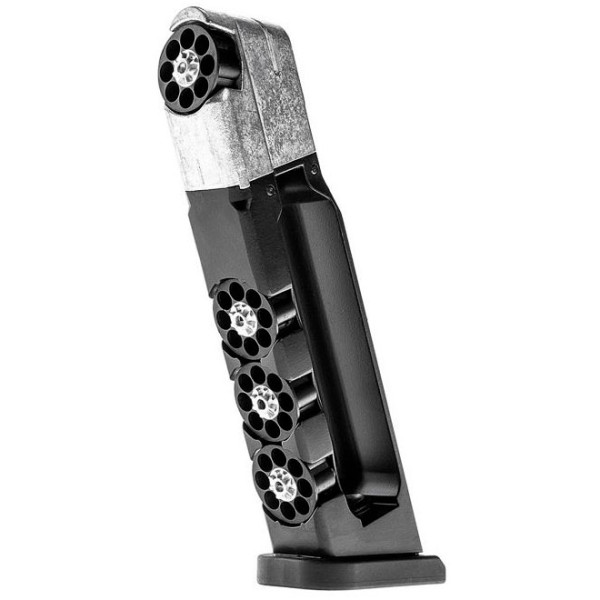 Магазин Umarex Rotary Magazine для Glock 17 кал. 4,5 мм. 3 шт/уп