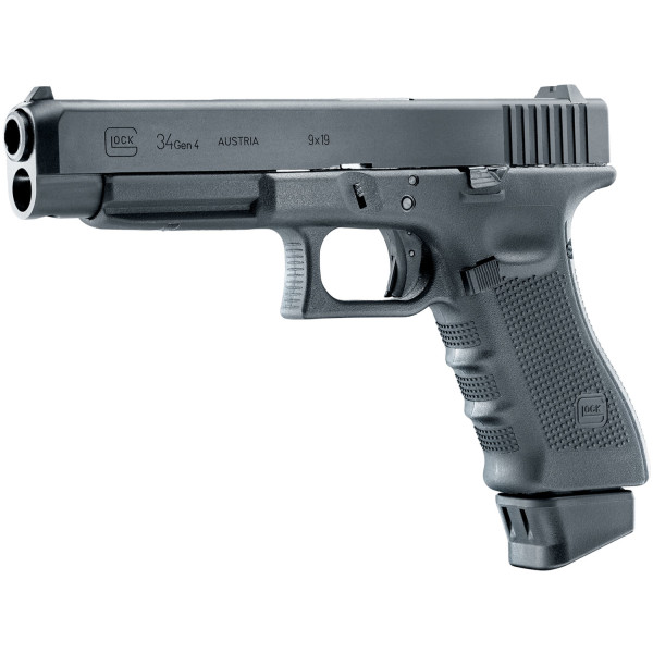 Umarex Glock 34 Gen4 Deluxe Blowback CO2 Airsoft Pistol, 6mm BB