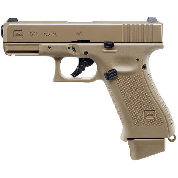 Umarex Glock 19X airsoft pistol, 6mm caliber