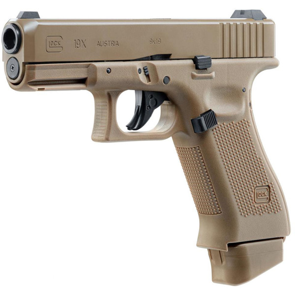 Umarex Glock 19X airsoft pistol, 6mm caliber