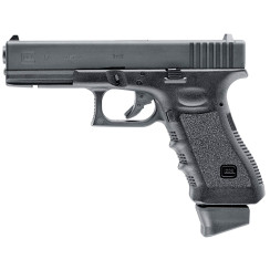 Umarex Glock 17 Deluxe Blowback CO2 Airsoft Pistol, 6mm BB