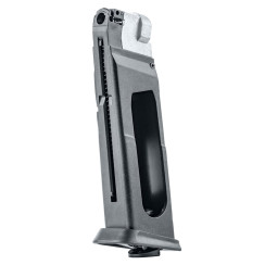 Umarex Combat Zone P11 Para CO2 6mm magazine for 16 pellets. Black