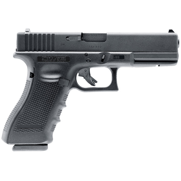 Umarex Glock 17 Gen 4 Gas Airsoft Pistol, 6mm, Black