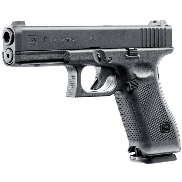 Umarex Glock 17 Gen 5 Gas Airsoft Pistol, 6mm, Black