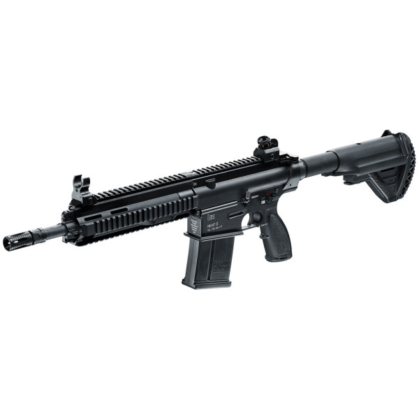 Umarex Heckler & Koch HK417 D Gas Airsoft Rifle, 6mm, Black