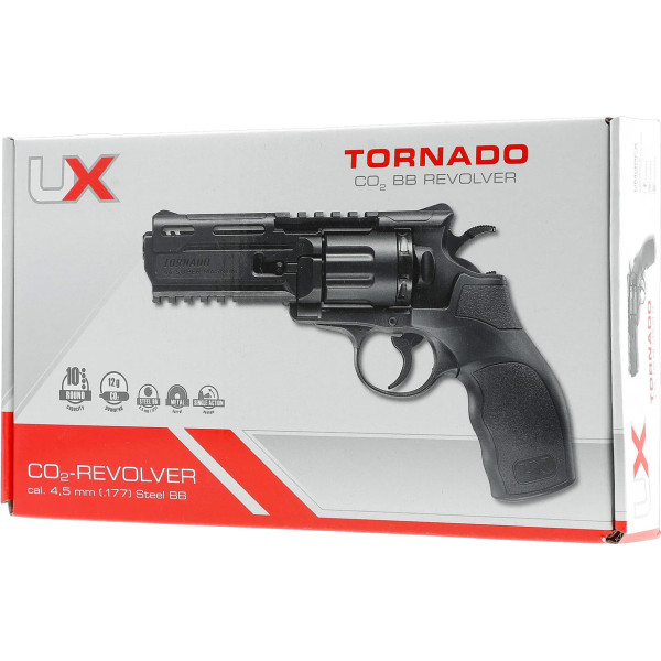 Umarex UX Tornado CO2 Pneumatic Revolver, 4.5mm BB