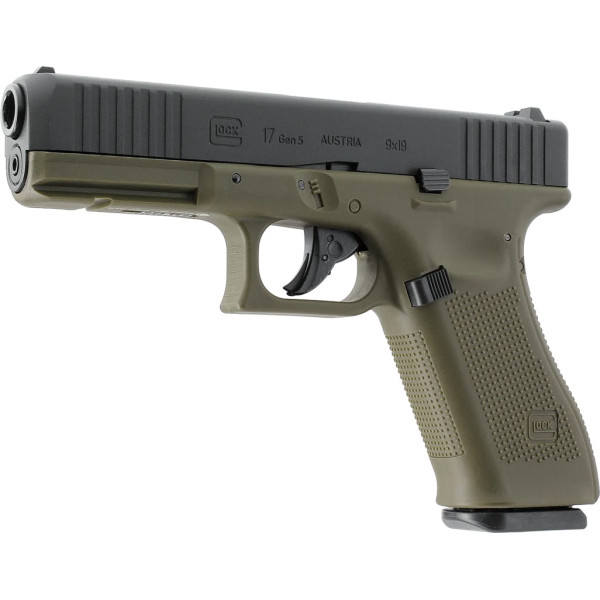 Пістолет пневматичний Umarex Glock 17 Gen5 CO2 кал 4,5 мм BB Green