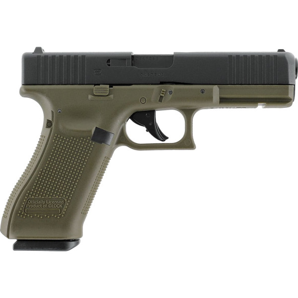 Пістолет пневматичний Umarex Glock 17 Gen5 CO2 кал 4,5 мм BB Green