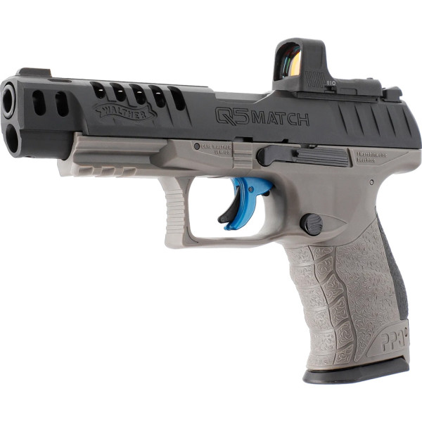 Umarex Walther Q5 Match Combo CO2 Pistol, 4.5mm