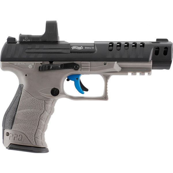 Umarex Walther Q5 Match Combo CO2 Pistol, 4.5mm