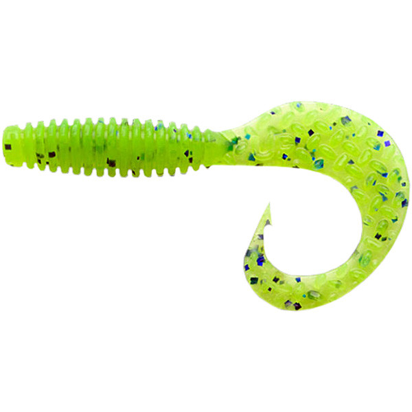 Силікон UpStream Swirl 3" #313 green apple (6шт/уп)