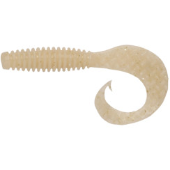 Silicone UpStream Swirl 1.8\" #110 gold milk (8pcs/pack)"