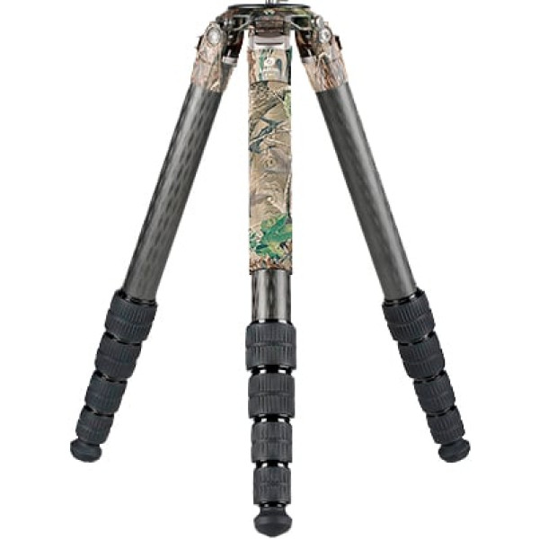 Leofoto LM-365C Shooting Tripod. Camouflage color.