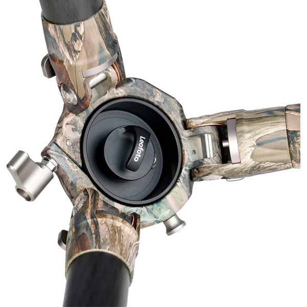 Leofoto LM-365C Shooting Tripod. Camouflage color.