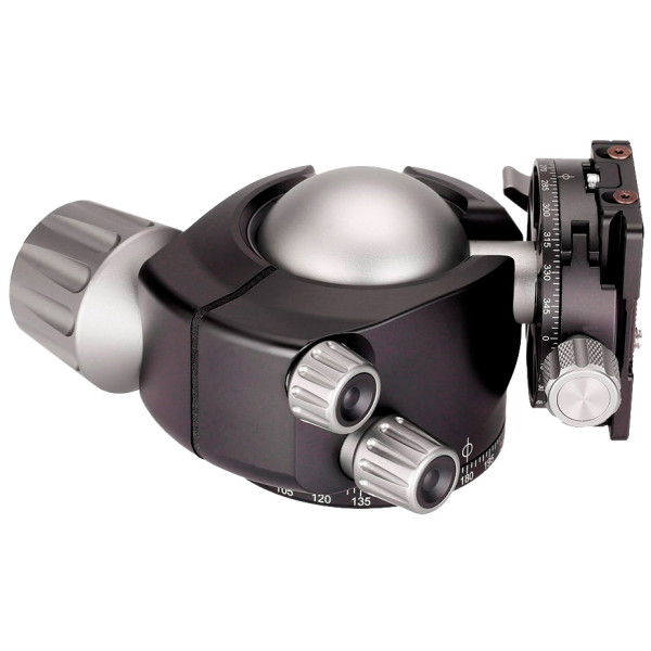 Головка штативна Leofoto LH-55R+NP-60 кульова із затискачем ARCA. Куля: 55 мм