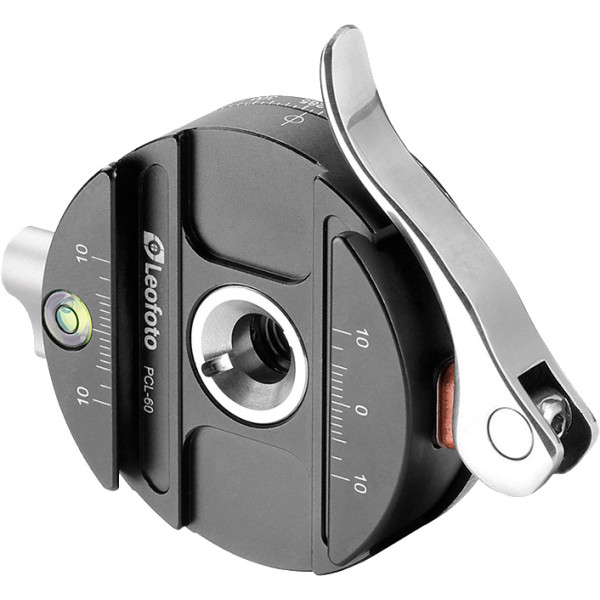 Головка штативна Leofoto LH-36PCL+NP-50 кульова із затискачем ARCA. Куля: 36 мм