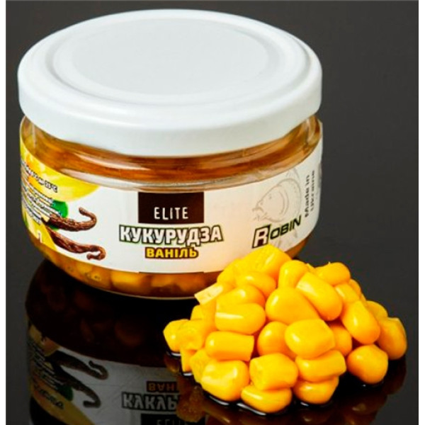 Robin Elite Vanilla Corn, 125g (glass)